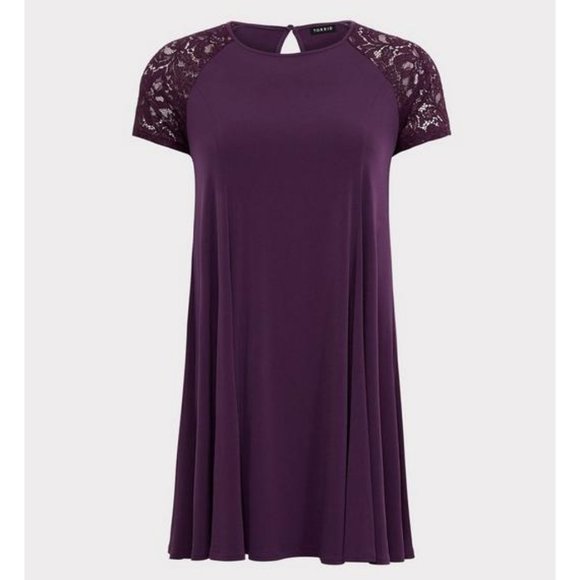 torrid Dresses & Skirts - Torrid Mini Studio Knit Trapeze Dress